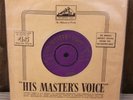 ELVIS PRESLEY HOUND DOG HMV PURPLE / GOLD 7