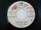 Riptides Machine Gun/Deep Blue Challenge Promo 45 Surf Rockabilly VG/G+ READ