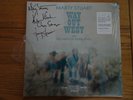 MARTY STUART WAY OUT WEST SIGNED VINYL LP SUPERLATONE STR 101 MINT CONDITION