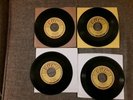 Carl Perkins Blue Suede Shoes Matchbox Glad All Over 45 records vg+ Original Sun