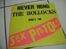 sex pistols never mind the bollocks no a3 b1 vinyl LP no submission