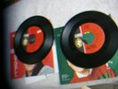 Pair Bobby Rydell Signed 45 RPM Picture Sleeves Sway Gee It's .. Cameo 182 217