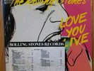 Rolling Stones Promo With Title Strip Love You Live 2 LP Vinyl COC 2 9001 PR EX