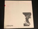 New Order Ceremony LP Rare Pressing Factory Records Punk Alternative 1981 Rare