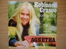 AGNETHA (=ABBASängerin) ROBINSON CRUSOE ersteD-Single LADENNEU Metronome25056   
