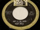 RARE 45 MARY WELLS Ain't It the Truth / Stop Taking Me For Granted Northern Soul