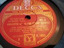 ALAN BUSH DIALECTIC OP 15 FOR STRING QUARTET THE AEOLIAN STRING QUARTET K1852-53