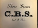 THREE GUESSES Carl B Shelor C B S CBS Record Album LP RARE 1988 H&H