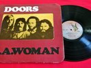 THE DOORS - L.A. WOMAN - 1971 UK 1st PRESSING - PVC WINDOW & YELLOW INNER - EX+