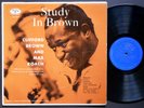 CLIFFORD BROWN MAX ROACH Study In Brown LP MERCURY MG 36037 US 1959 DG MONO