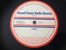 1947 AFRS JUBILEE 202 Transcription Record great Jazz Herb Jeffries Cliff Lang