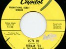 NORMAN FOX & the ROB ROYS on Capitol —PIZZA PIE— doo wop group vocal 45 | PROMO