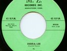 CRYSTAL TONES on M.Z. —DEBRA-LEE— doo wop group vocal 45 | ORIG | RARE
