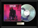PEARL JAM TEN  RARE FRAMED LP DISC WHITE GOLD SILVER PLATINUM TONE VINYL RECORD
