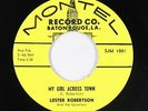R&B Soul Rocker 45 - Lester Robertson - My Girl Across Town - Montel - VG++ mp3