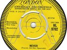 The Earls - Never / I Keep A Tellin' You - London HL 9702 Demo UK 7