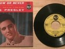 RARE FRENCH EP ELVIS PRESLEY IT'S NOW OR NEVER RAREST SLEEVE
