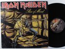 IRON MAIDEN Piece Of Mind CAPITOL LP VG+ **