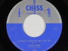 Blues 45 - John Brim & his Gary Kings - I Would Hate To See You Go - Chess - mp3
