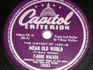 T BONE WALKER MEAN OLD WORLD CAPITOL 78 RPM SHELLAC 10