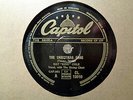 NAT KING COLE - The Christmas Song / Nature Boy 78 rpm disc (RARE, A+++)