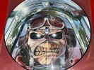 Iron Maiden Aces High 45 RPM Picture Disc Vinyl Single UK Import 1984 Zomba LTD