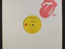ROLLING STONES: Hot Stuff / Crazy Mama 12 (dj, blue marble wax, tag residue on