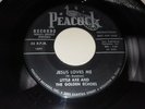 LITTLE AXE & THE GOLDEN ECHOES My Mind On Jesus/ Jesus Loves Me PROMO 45 Peacock