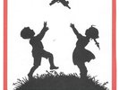 BANKSY BNK/5Y/024 Kids with Guns Autocollant Sticker Artwork Record Kaws Haring