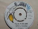 JERRY & FREEDOM SINGERS-It's All In The Game/IM-The Way To My Heart-Banana-1970