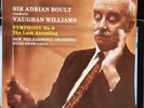 Adrian Boult conducts Vaughan Williams, Symphony No. 6, The Lark Ascending - LP