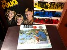The Police Synchronicity Outlandos d' Amour STING AMY272 w/POSTER Vinyl LP Lot