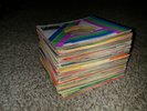 ( 100 )  45 RPM RECORD FACTORY SLEEVES /   1960'S  ROCK N ROLL  -  SLEEVES ONLY