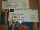 Yehudi Menuhin/George Malcolm BACH Six Sonatas - HMV White/Gold ASD 489/490