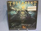Testament  Dark Roots of Earth  Brand New & Sealed  Sea Blue with Black Splatter