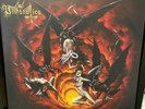 2016 Profanatica Curling Flame Of Blasphemy Oxblood Gold Marble LP Black Metal