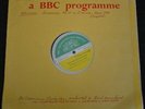 CLASSICAL BBC TRANSCRIPTION LP Philharm Orch. Erich Leinsdorf  Royal Liverpool 2