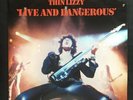 THIN LIZZY Live And Dangerous VERTIGO Inners 1978 UK Original VINYL 2LP