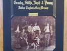 Crosby Stills Nash & Young - Deja Vu 1970 SD 7200 Textured LP Vinyl Presswell EX