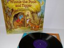 Disney Winnie The Pooh And Tigger Vinyl Record & Book Original 1968