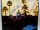 The Eagles - Hotel California LP - SIGNED by Joe Walsh, Henley, Felder & Schmit
