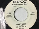 LINK WRAY AND THE WRAYMEN (WLP 45rpm) ”MARY ANN / AINT THAT LOVIN YOU BABE” Z34