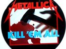 NM  METALLICA KILL EM ALL VINYL PICTURE DISC LP  First Press, no barcode, 1986