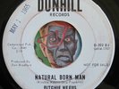 HEAR Ritchie Weems 45 Natural Born Man/Tricks Of The Trade promo garage psych
