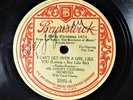 1926 Brunswick Record I CAN'T GET OVER A GIRL LIKE YOU Abe Lyman SIGNED 78 RPM