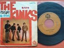 THE KINKS - MISTER PLEASANT RARE ITALY 7'' PS 1967
