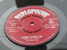 THE BEATLES ORIGINAL 1963 UK 45 PLEASE PLEASE ME  RED LABEL  PARLOPHONE LABEL