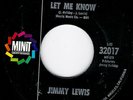 NORTHERN SOUL - JIMMY LEWIS - LET ME KNOW - MINIT LABEL - 