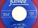 * ORIOLES One More Time/I Cover The Waterfront ORIG DOO WOP R&B Jubilee 45 HEAR