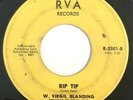 * W. VIRGIL BLANDING Rip Tip TEDDY VANN    WILD TITTYSHAKER ROCKER rva 45 HEAR